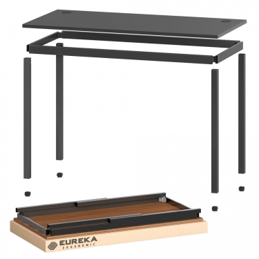 Стол письменный Eureka ERK-CD-039B-V1 Black