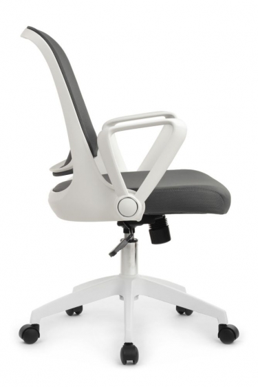 Кресло компьютерное RV DESIGN W-158 white Серый