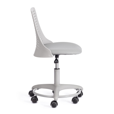 Кресло детское Tetchair Kiddy кож/зам, серый
