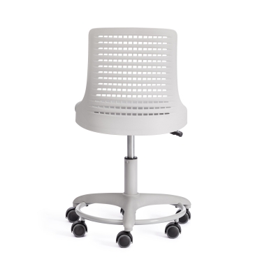 Кресло детское Tetchair Kiddy кож/зам, серый