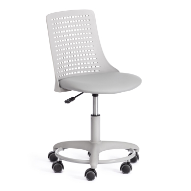 Кресло детское Tetchair Kiddy кож/зам, серый