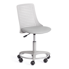 Кресло детское Tetchair Kiddy кож/зам, серый
