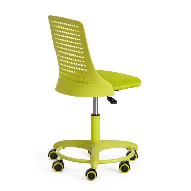 Кресло детское Tetchair Kiddy кож/зам, салатовый