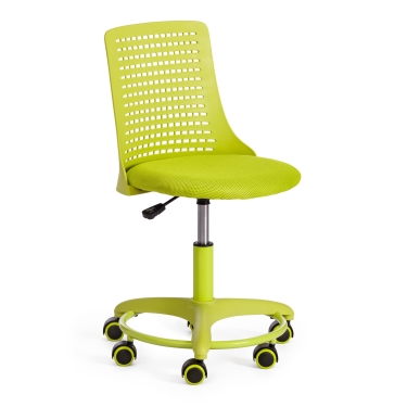 Кресло детское Tetchair Kiddy кож/зам, салатовый