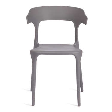 Стул Tetchair TON mod. PC33 пластик, 49 x 52 x 74 см, Dark-grey темно-cерый 15537