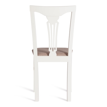 Стул Tetchair Гермес/ Hermes, Ivory white, ткань серая TM-164