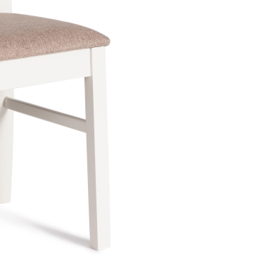 Стул Tetchair Гермес/ Hermes, Ivory white, ткань серая TM-164
