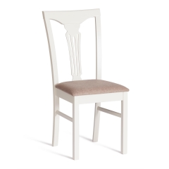 Стул Tetchair Гермес/ Hermes, Ivory white, ткань серая TM-164