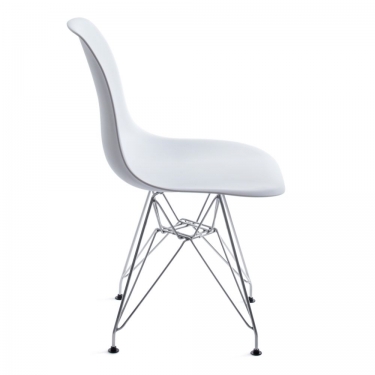 Стул CINDY IRON CHAIR EAMES mod. 002 / 1 шт. в упаковке металл, пластик, 51x46x82,5, белый