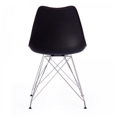 Стул TULIP IRON CHAIR mod.EC-123 / 1 шт. в упаковке металл/пластик, 54,54883,5см, черный