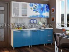 Кухня 2,0 м Люкс Лазурь