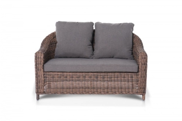 Диван двухместный Кон Панна YH-C2808W brown