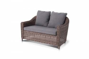 Диван двухместный Кон Панна YH-C2808W brown