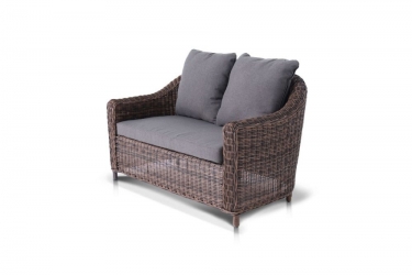 Диван двухместный Кон Панна YH-C2808W brown