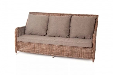 Диван трехместный Гляссе YH-C3579W-2 brown