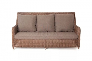 Диван трехместный Гляссе YH-C3579W-2 brown