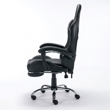 Кресло компьютерное BRABIX Dexter GM-135 подножка Черное