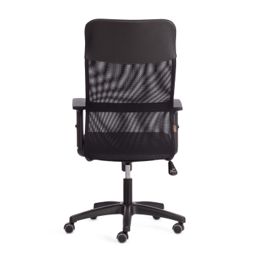 Кресло Tetchair PRACTIC PLT ткань/кож/зам, черный, TW-11 / W-11 / 36-6