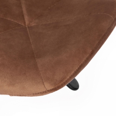 Офисное кресло Recaro mod.007 / 1 шт. в упаковке металл, вельвет, 45x74+10см, коричневый HLR11