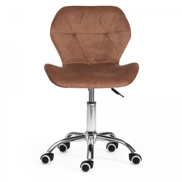Офисное кресло Recaro mod.007 / 1 шт. в упаковке металл, вельвет, 45x74+10см, коричневый HLR11
