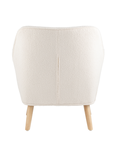 Кресло Stool group Ричи тедди Белый