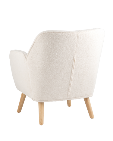 Кресло Stool group Ричи тедди Белый