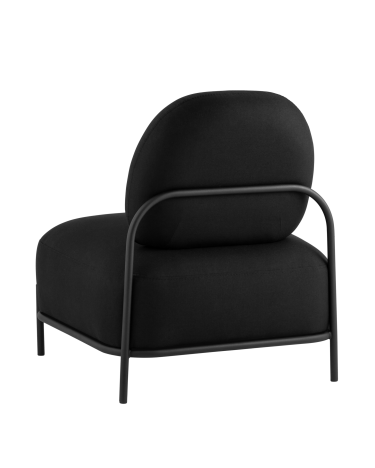 Кресло Stool group Стоун Рогожка Черный