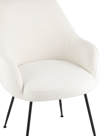 Кресло Stool group Floret Белый