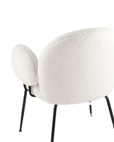 Кресло Stool group Nina, белый
