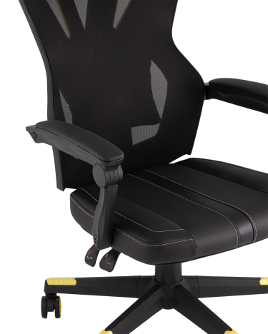 Кресло спортивное Stool group TopChairs Айронхайд Желтый