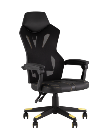 Кресло спортивное Stool group TopChairs Айронхайд Желтый