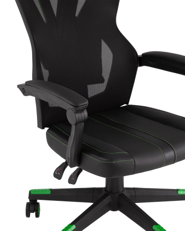 Кресло спортивное Stool group TopChairs Айронхайд Зеленый