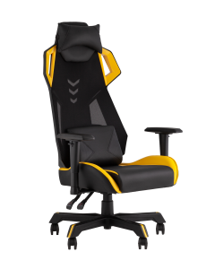 Кресло спортивное Stool group TopChairs Рэтчэт, желтый