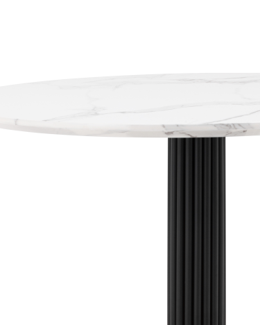Стол обеденный Stool group Stem, D90, столешница мрамор