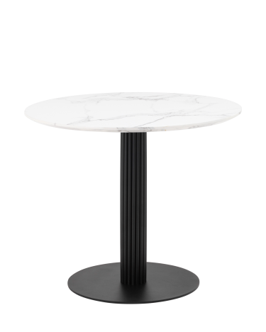 Стол обеденный Stool group Stem, D90, столешница мрамор
