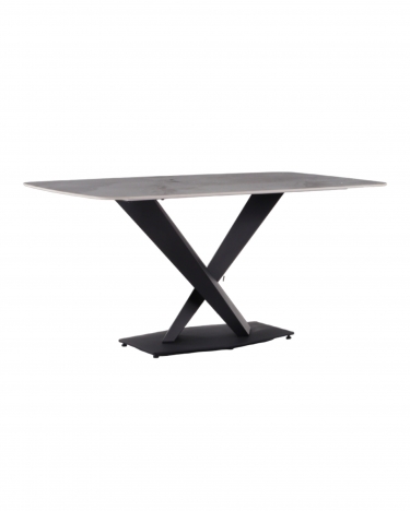 Стол обеденный Stool group Belle 180х90 Белый мрамор