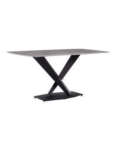 Стол обеденный Stool group Belle 180х90 Белый мрамор