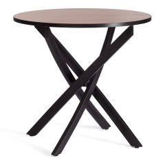 Стол Tetchair MANZANA ЛДСП/HPL/металл, 80 х 80 х 75 см, Дуб Вотан/черный