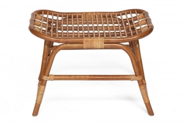 Табурет Secret De Maison Andersen Stool mod. 01 5085 FS натуральный ротанг, 53х40х42см, светлый мед/матовый