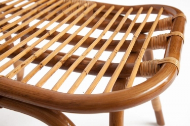 Табурет Secret De Maison Andersen Stool mod. 01 5085 FS натуральный ротанг, 53х40х42см, светлый мед/матовый