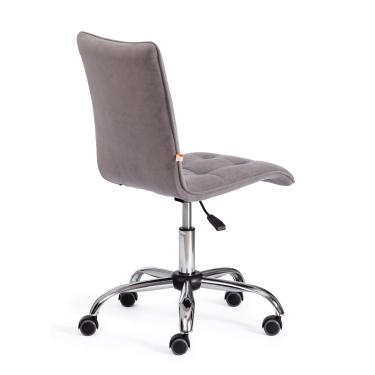 Кресло офисное Tetchair ZERO флок , серый, 29