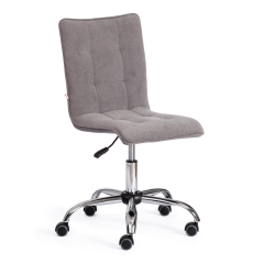 Кресло офисное Tetchair ZERO флок , серый, 29