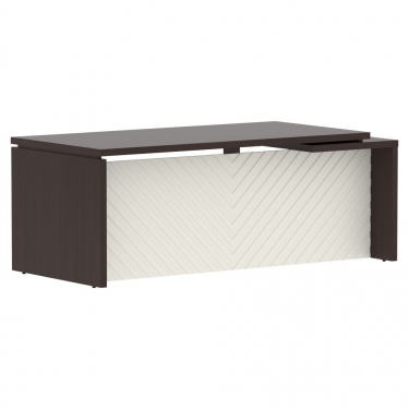 Стол руководителя левый Torr LUX TLCT 209 L Венге Магия Латте