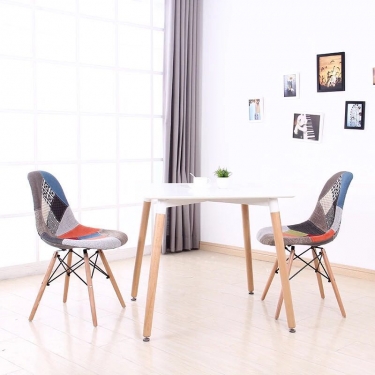 Стул кухонный Eames SC-005 ткань цветная