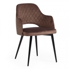 Стул Tetchair VALKYRIA mod. 711, ткань/металл, коричневый barkhat 12