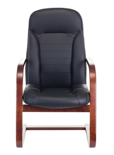 Кресло для посетителя Бюрократ T-9923WALNUT-AV