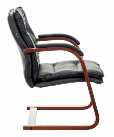 Кресло для посетителя Бюрократ T-9927WALNUT-AV