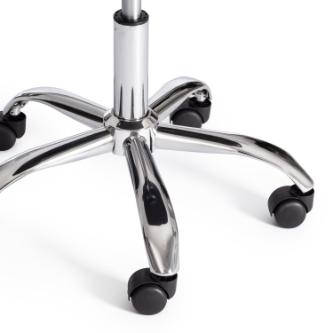 Офисное кресло Tetchair TULIP mod.106-1 металл/пластик/PU, White белый / Chrome хром