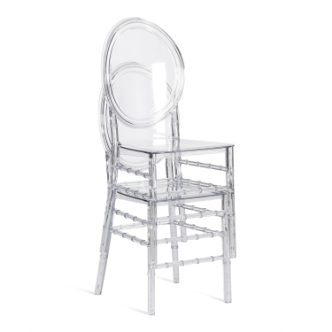 Стул Tetchair MEDALION mod. 921 пластик, Transparent Прозрачный