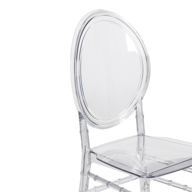 Стул Tetchair MEDALION mod. 921 пластик, Transparent Прозрачный